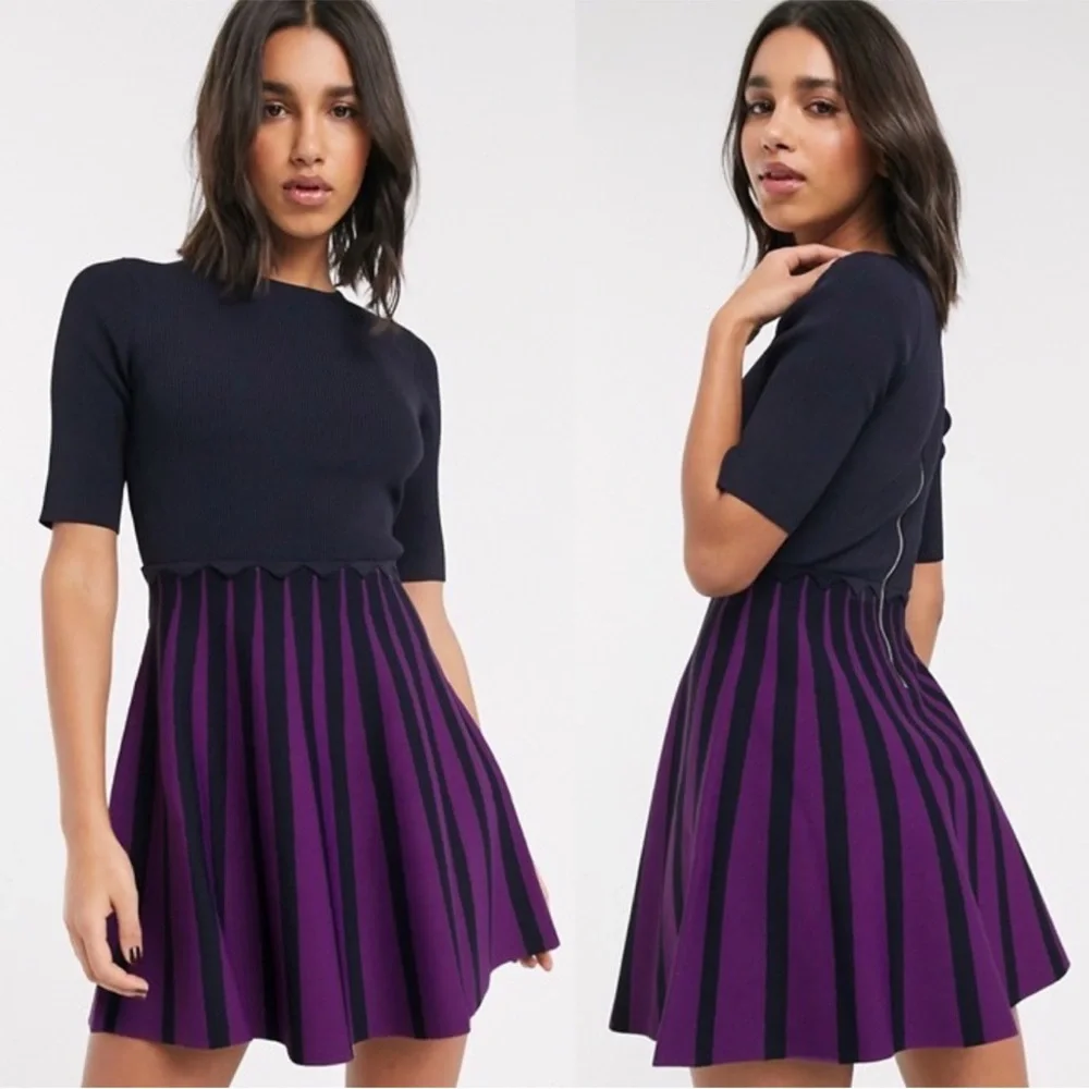 Ted Baker Saylee Knit Dress - Picture 2 of 8